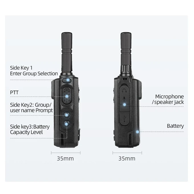 4G Long Range Hand Held Radios