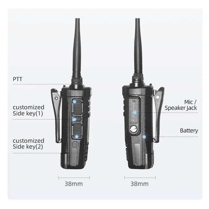 Waterproof Uhf Vhf Handheld